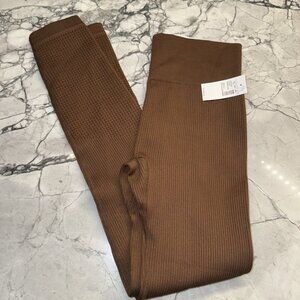 Maurice’s Women’s Small Regular Brown Ribbed Legging NEW